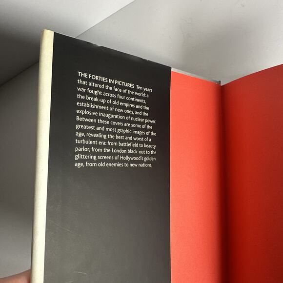 The Forties In Pictures- WWII Book (Hardcover) - Picture 7 of 10